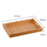 Sturdy Bamboo Wall Mounted Paper Towel Holder Cookware Set For Gas