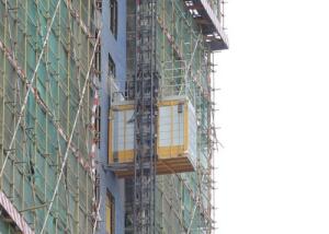 China SC200 VFD Approved Single Cage Rack And Pinion Elevator wholesale