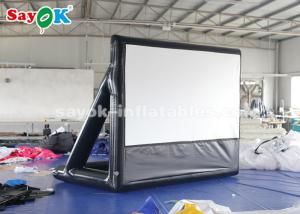 China Airblown Inflatable Outdoor Movie Screen 2.63×3.4m Projection Cloth Outdoor Inflatable Movie Screen For Science Centers wholesale