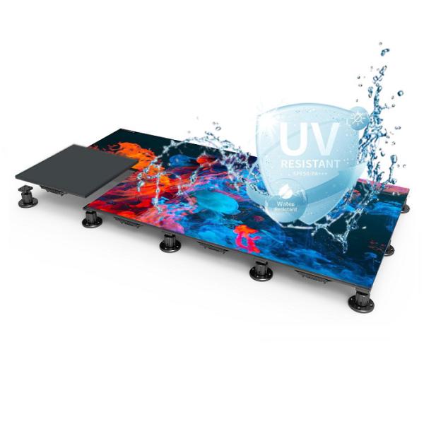 P3.91 Interactive LED Dance Floor Display Front Service For Exhibitions &