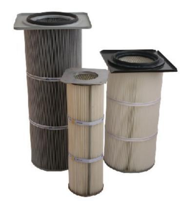 GE Gas Turbine System Industrial Cartridge Filters High Efficiency 1 Year