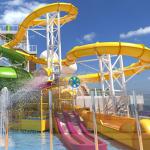 Aqua Playground Water Slide Park Fiberglass Children Play