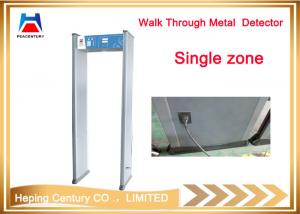 China Single zone Portable and folding walk through metal detector for sale wholesale
