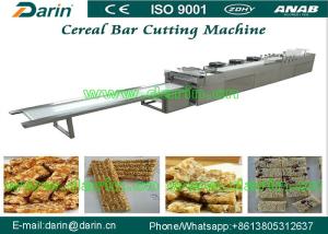 China Automatic stainless steel cereal bar making machine , sesame candy bar cutter machine wholesale