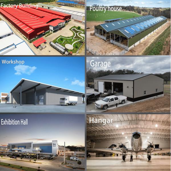 GB Standards Modular Steel Building Steel Warehouse Structures Engineered for Maximum Load Capacity and Space Management