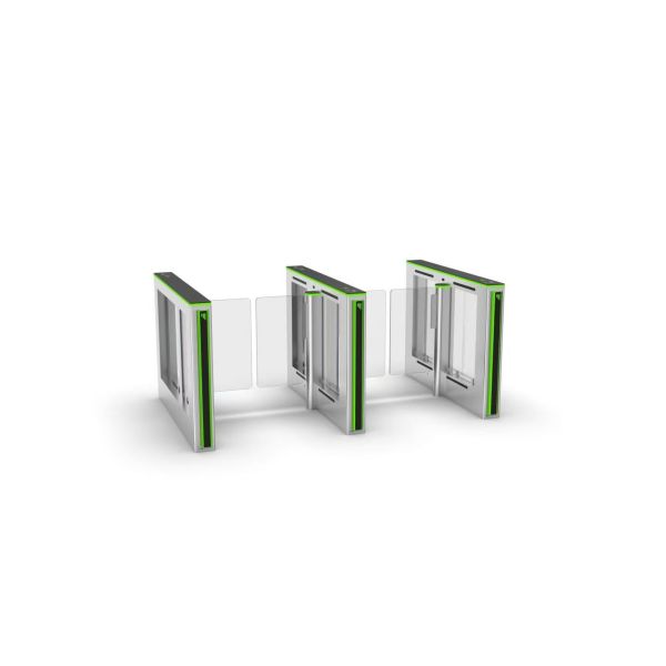 Pedestrian Turnstile High Quality Automatic High Speed Gate Fingerprint QR Code Access Control