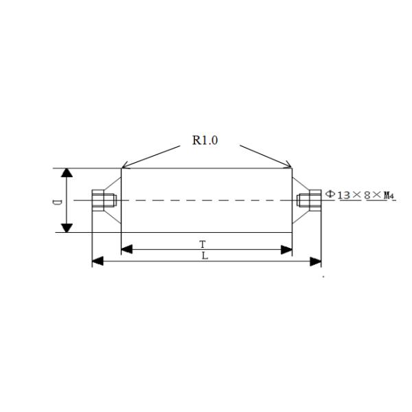 36kV 15pF Ceramic High Voltage Capacitor Low Dissipation High Voltage Ac Capacitor