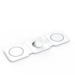 Stylish 15W Apple Wireless Travel Charger Magnetic Foldable Wireless Charger For