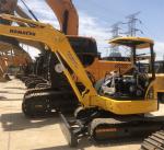 Komatsu PC50 Used Excavator Without Pilothouse Crawler Hydraulic 6TON Operating
