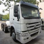 10 Wheel 6x4 371hp Tractor Trailer Truck For Highway Transpotation Optional