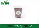 Hot Bulk Biodegradable Paper Cups / Insulated Printed Paper Cups Logo Customsize