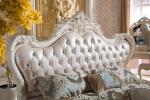Luxury Bedroom Leather Tulip Bed Cheap Classic European Bed 9008