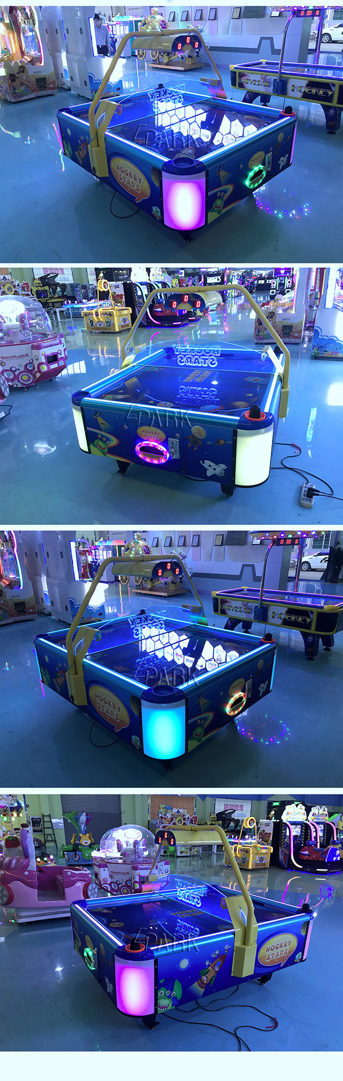 Indoor Kids Video Arcade Game Machines Hardware Material Durable