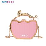Low MOQ Mix Models Fashionable Metal Chain Evening Bags for Women's Party Attire