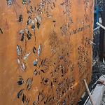 Facade Polished Corten Steel Laser Cut Panels Modern Interior Custom Thickness