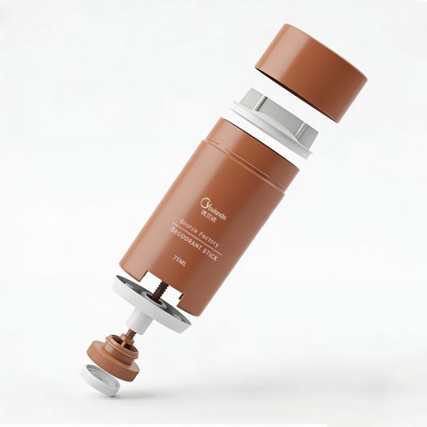 75g Deodorant Stick Container Cosmetic PP Empty Deodorant Packaging Solid Packaging