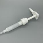 38 410 White Plastic High Dose Food Pump For Syrup Blending Coffee Partners