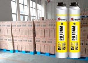 China 750ml Winter PU Foam Insulation / Polyurethane Foam Spary Ambient Temperature Heat / Cold Resistant wholesale