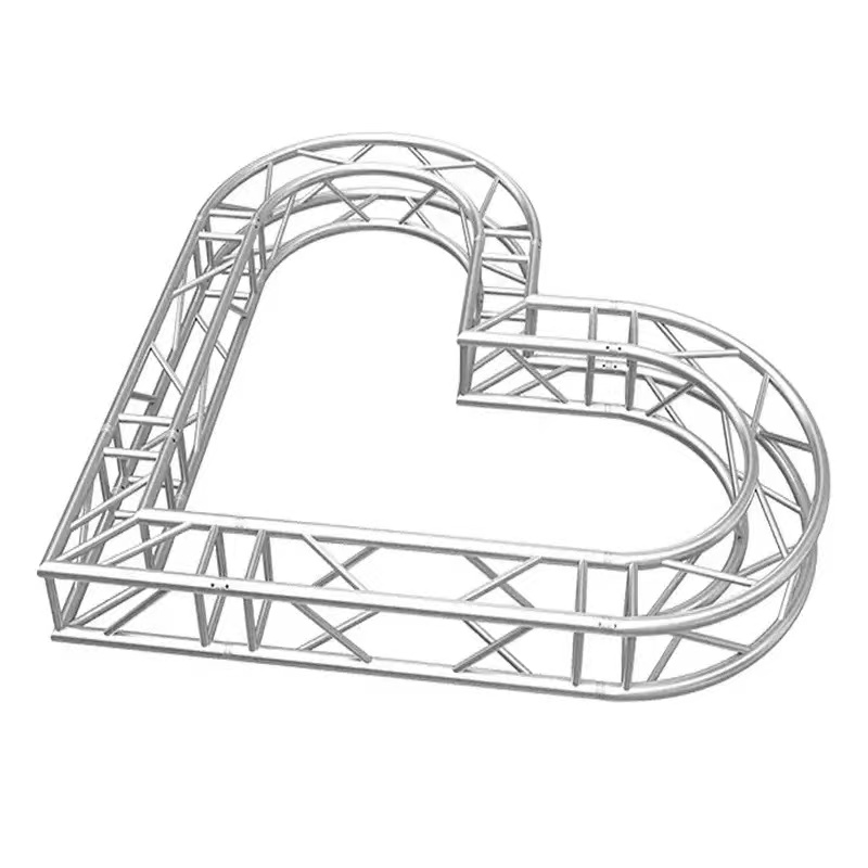 Silver Aluminum Alloy Circular Truss Multi Angle Circle Truss 290*290