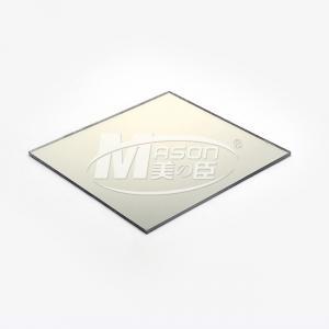China 2mm 3mm 5mm Sliver And Golden Mirror Acrylic Sheet 1220x2440mm wholesale
