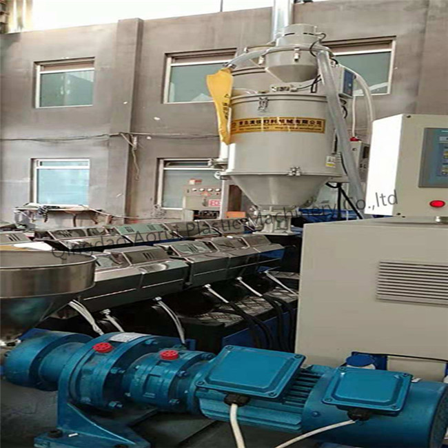 50-200mm Pvc Pipe Extrusion Line Customizable Total Power Two Screw Number