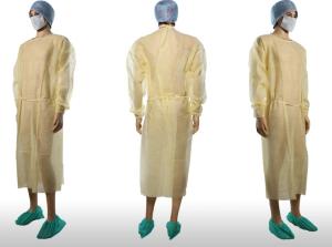 China Personal Protection L Size Ppe Non-toxic Disposable Isolation Gowns wholesale