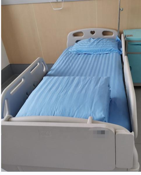 Blue and White Striped Sheets 100% Cotton Hospital Bedding Sets at for in Grade