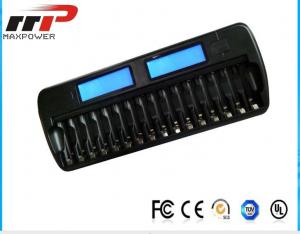 China 16 Slot AA AAA LCD Battery Charger NIMH NiCad Alkaline Batteries wholesale