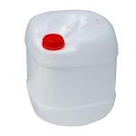 Chemical Liquid UFU 5 Gallon Plastic HDPE Container White Yellow