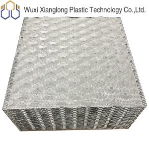 China Honeycomb PVC Sheet Cooling Tower Filler Replacement Media 850mm 1000mm wholesale