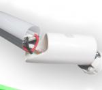 Radar Sensor T8 Led Tube Lamp 18 W 4ft Ce Ul Listed With Aluminum Radiator
