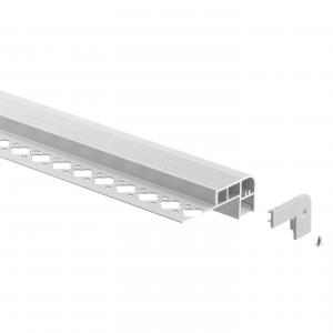 China LED Strip Light Stair Nosing LED Profile Aluminium Alloy Customized Length wholesale