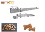 Stainless Steel Dog Biscuit Making Machine , Automatic Dog Cookie Machine