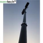 3.5m portable pneumatic telescopic mast for light tower, fire truck lighting ,