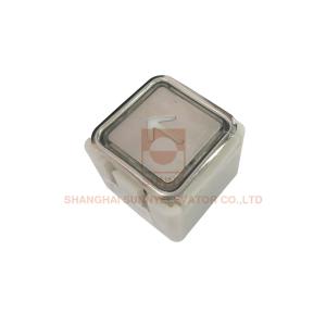 China Square Elevator Push Button Switch 36x36x36mm Size With CE Certificate wholesale