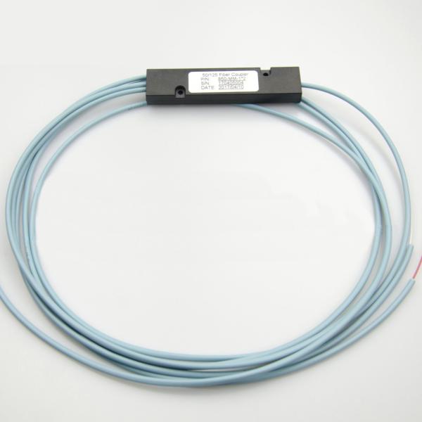 1x2 Multimode OM3 Fiber Optic Cable Splitter , customized ABS Box PLC Splitter