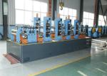 ERW Steel Pipe Manufacturing Machine , Water Supply Tube Making Machine