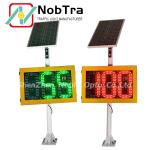 Green 15watt 3 Digit Speed Limit Signs for Speed Measurement Range 1KM/H-250KM/H