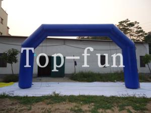 China Large balloon colorful inflatable arches for advertisement , inflatable finish arch wholesale