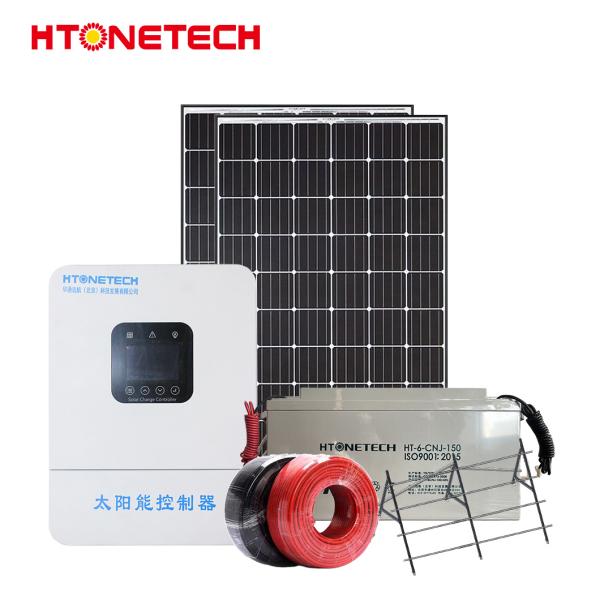 Storage Power 2400wh Off Grid Solar System Kit Reverse Connection