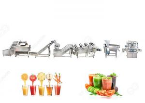 China Automatic Complete Fruit Pulp Processing Equipment Fruit Juice Manufacturing Equipment For Commerical CE Standard wholesale