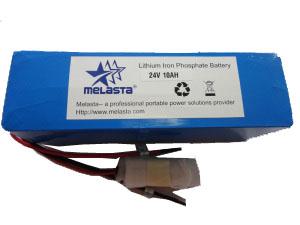China 24V 10ah LiFePO4 Battery Pack LFP8072196-8S1P For E-Scooter wholesale