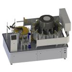 8 Stations Dual Lane Rotary Vacuum Packaging Machine For Mini Bag YDZK8S-12-1018