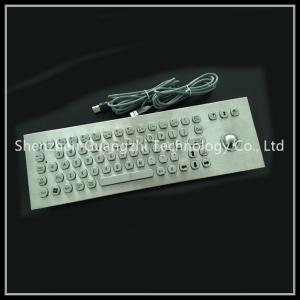 China Outdoor Stainless Steel Mechanical Keyboard With Trackball Rain Proof Ip67 wholesale