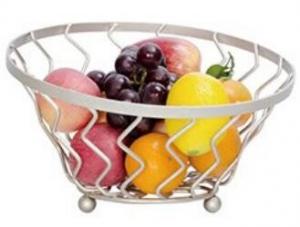 China Fashion Kitchen accessory Gift Basket,Wire Fruit Holder,Hanging Metal Fruit Basket wholesale