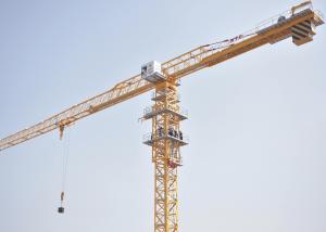 China Topless Flat Top Tower Crane 60 Meters Jib Construction Crane wholesale