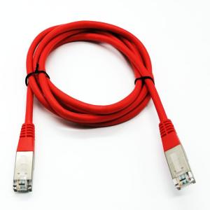 China Red UTP FTP Cat6e Ethernet Network Lan Cable 0.5m 1m 2m wholesale