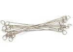 Double Loop BWG22 Q195 2mm Stainless Steel Wire Loop Ties