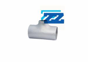 China UNS S31803 Reducer Tee Duplex Steel Pipe Fittings 5 X 4 Inch Size XS BE ASME B16 9 wholesale