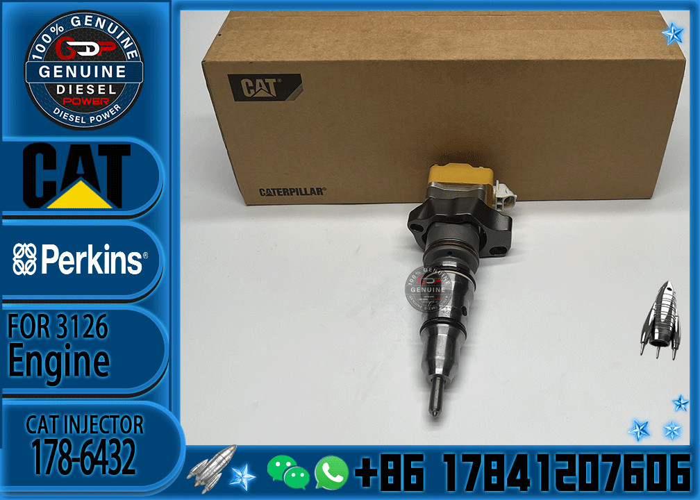 Common rail injector fuel injector 178-6432 10R-9348 188-1320 10R-9237 for 3216 Excavator 3126E 3126B